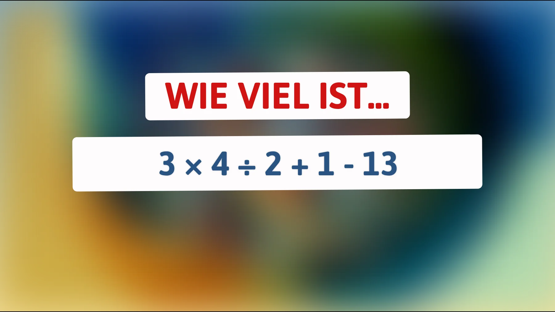 Bist du ein wahres Mathe-Genie? Löse dieses knifflige Rätsel, das nur die klügsten Köpfe verstehen!"