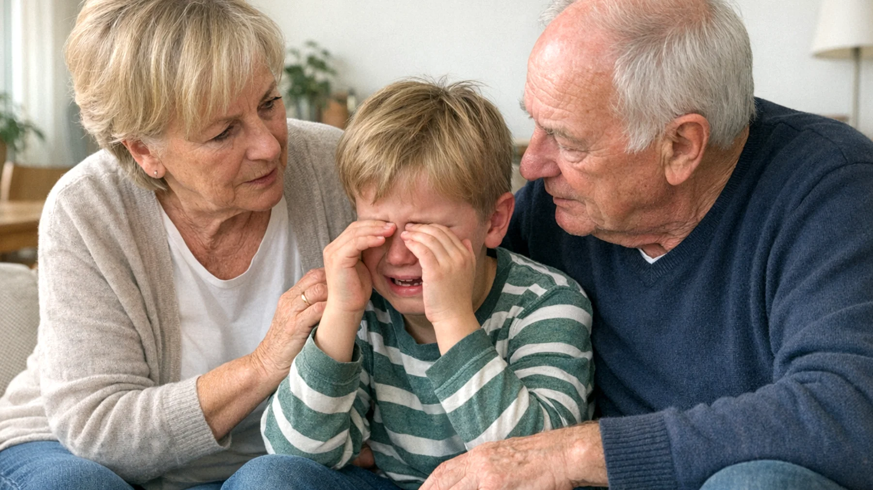 Die Großeltern bemerken, dass ihre Enkelkinder bei jeder Veränderung in der Alltagsroutine – wie Ferienbeginn, Wechsel der Betreuungsperson oder neue Aktivitäten – starke Angstzustände, Weinen und Widerstand zeigen. Die Großeltern fühlen sich hilflos und wissen nicht, wie sie die Kinder beim Übergang begleiten sollen, ohne die Reaktionen zu verstärken."