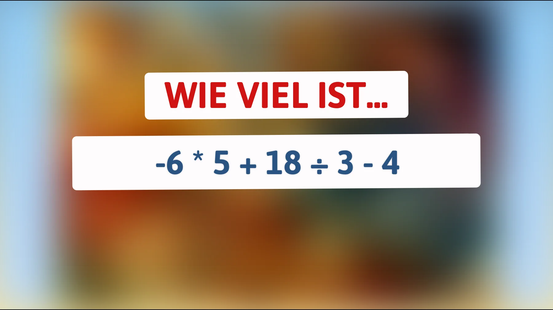 Nur 1 von 10 löst dieses einfache Mathe-Rätsel richtig – gehörst du dazu?"