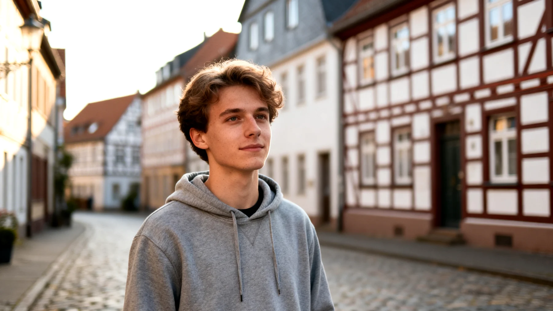 Der Vater kommt nach einem langen Arbeitstag erschöpft nach Hause und hat kaum Energie, um sich um seine kleinen Kinder zu kümmern. Er fühlt sich schuldig, weil er nicht präsent genug ist, und die Kinder reagieren mit Quengeln und Aufmerksamkeitssuche, was die Situation noch belastender macht."