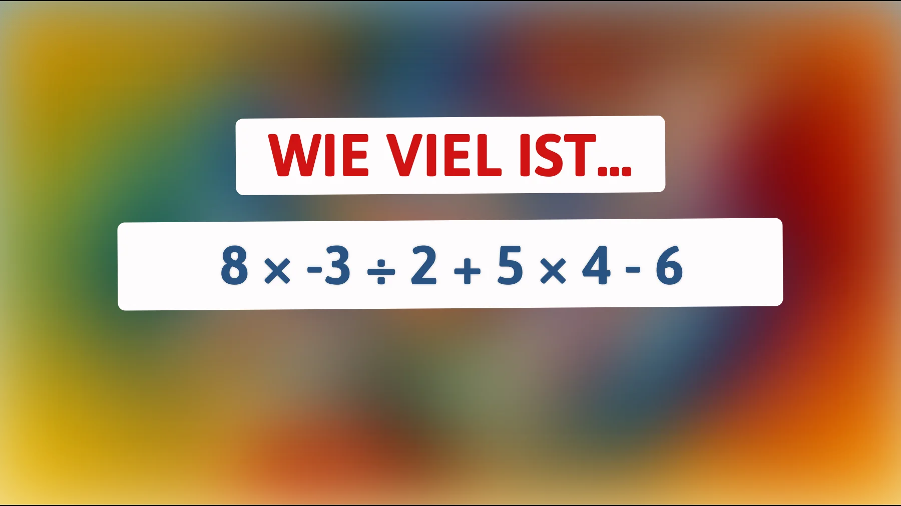 nur genies lösen das richtig: schaffst du diese einfache rechnung ohne fehler?"